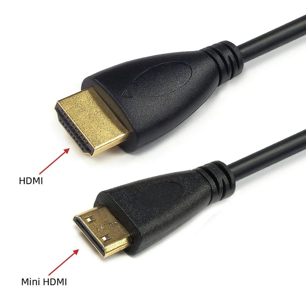 5M Mini HDMI to HDMI Audio Video Cable 4K