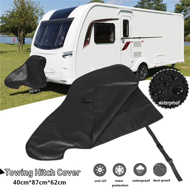 Caravan Hitch Cover Trailer Tow Ball Coupling Lock Cover