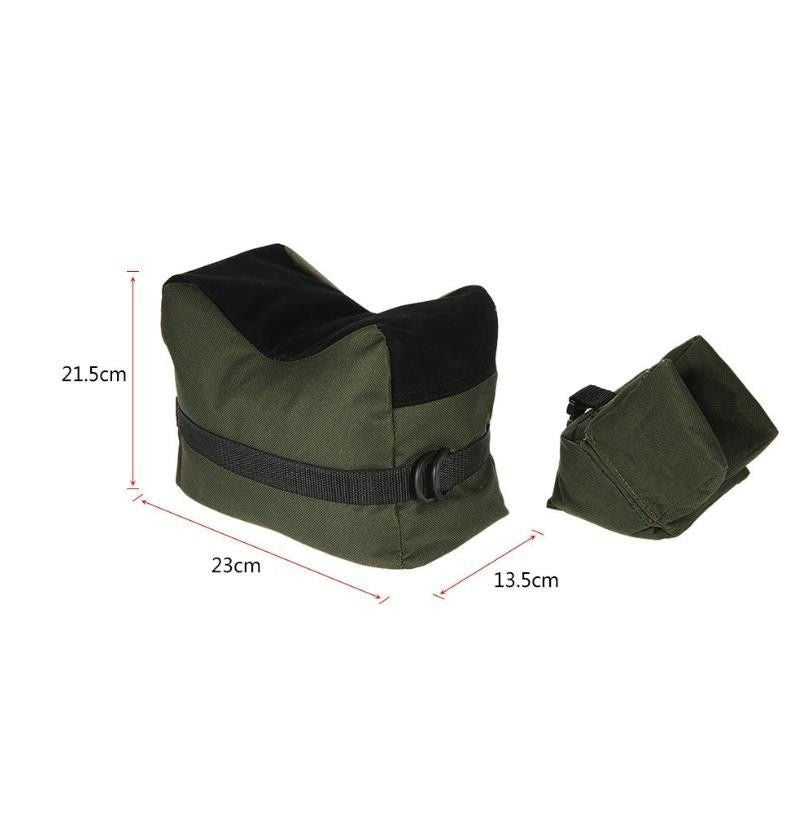 Shooting Range Sand Bag Set Rifle Gun Bench Rest Stand