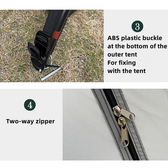 Portable Outdoor Tent 5-8 Persons with Carrying Bag Ideal for Hiking