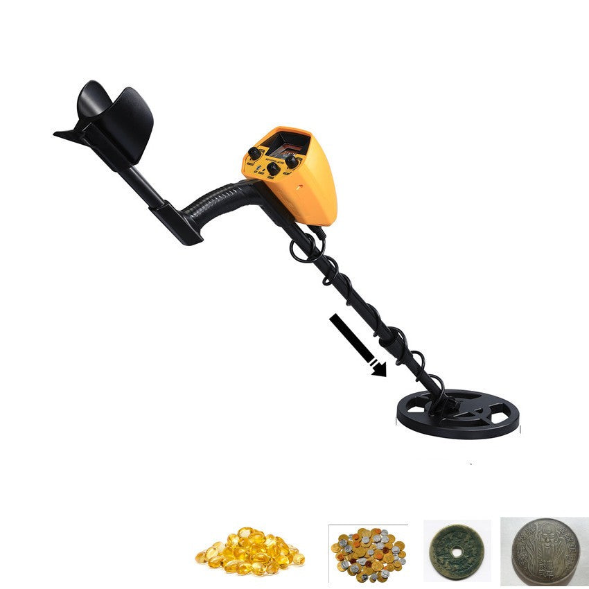 LCD Metal Detector Deep Sensitive Searching Gold Digger Treasure Hunter