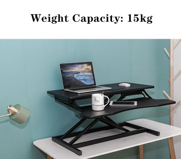 Salelink Laptop PC Monitor Computer Workstation Desk Table Converter Height Adjustable
