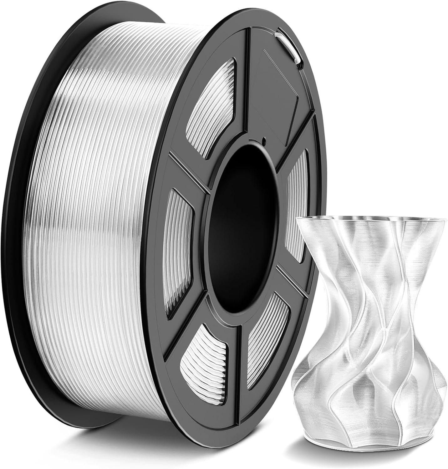 1KG PETG 1.75mm 3D Printer Printing Filament - Transparent