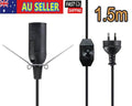 1.5M Salt Lamp Cable with Dimmer with Dimmer Control