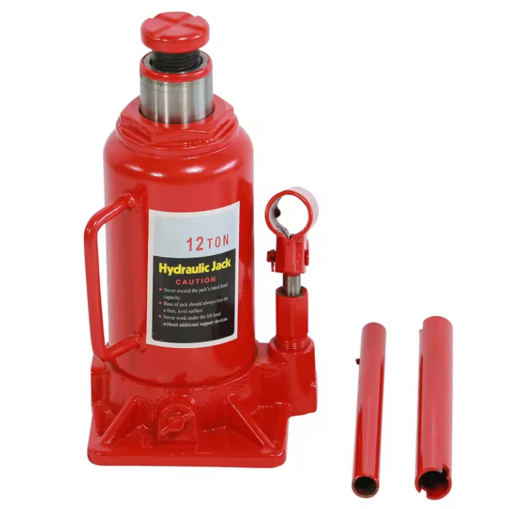 12Ton Hydraulic Bottle Jack Lift Car Lifting Tool Truck Caravan Tractors 4WD SUV