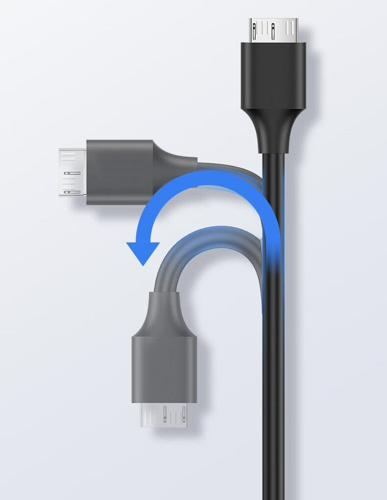 1M USB To Micro Hard Disk Drive Cable