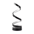 Modern Spiral LED Table Lamp Dimmable Bedside Nightstand Light