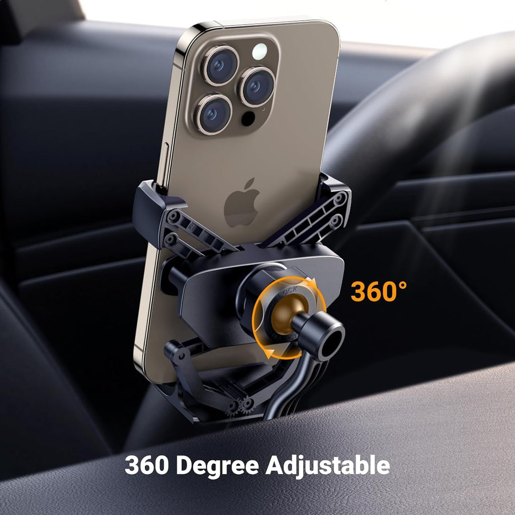Car Phone Holder Vent Mount for iPhone Samsung 4.7-7.2" Smartphone