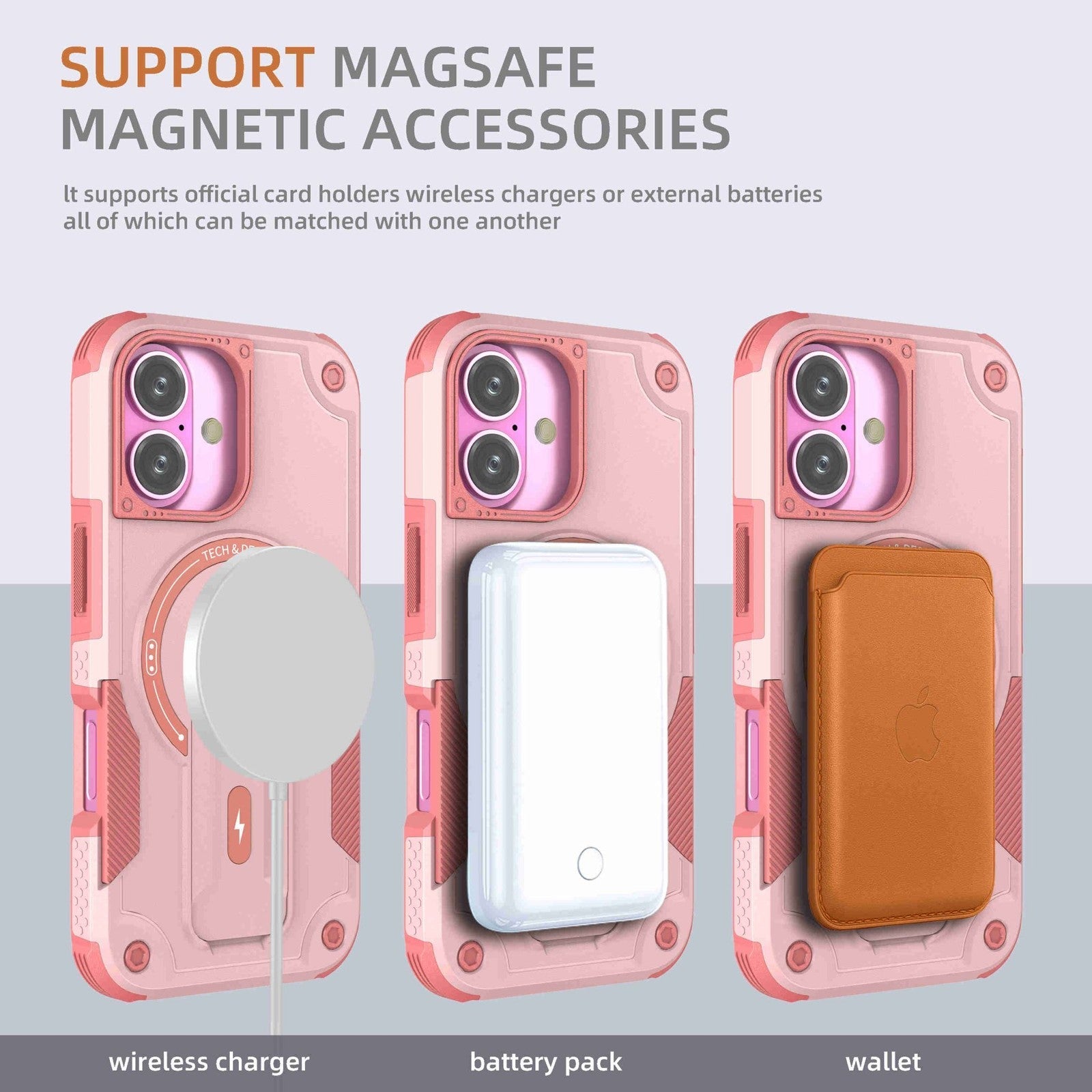 Case For iPhone 17 - Pink