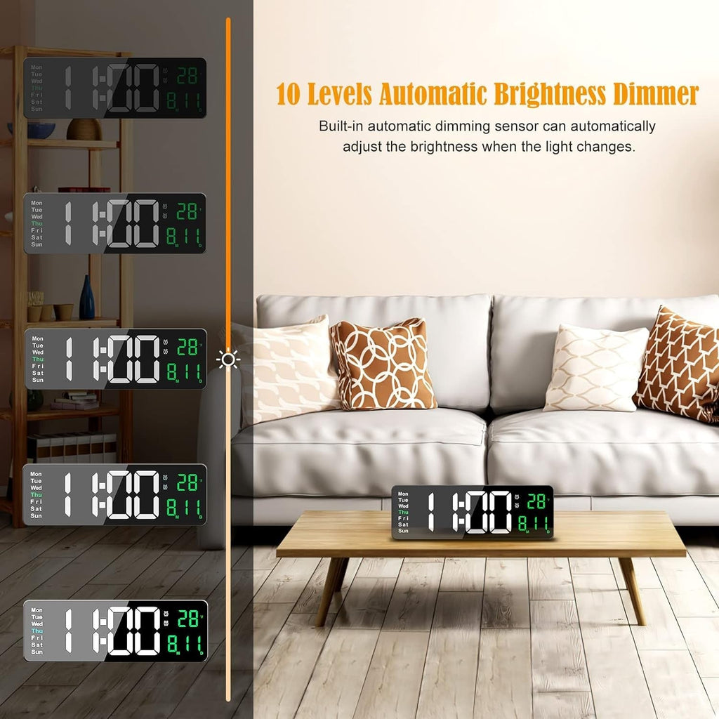 16" Large Digital Wall Clock