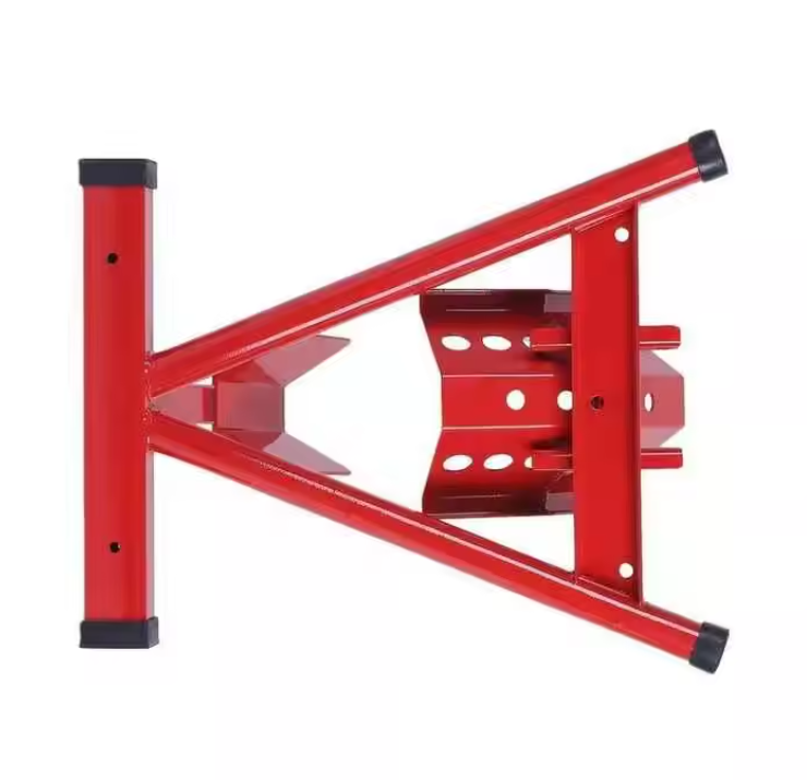 Heavy Duty Adjustable Motorcycle Front Wheel Chock Motorbike Trailer Stand