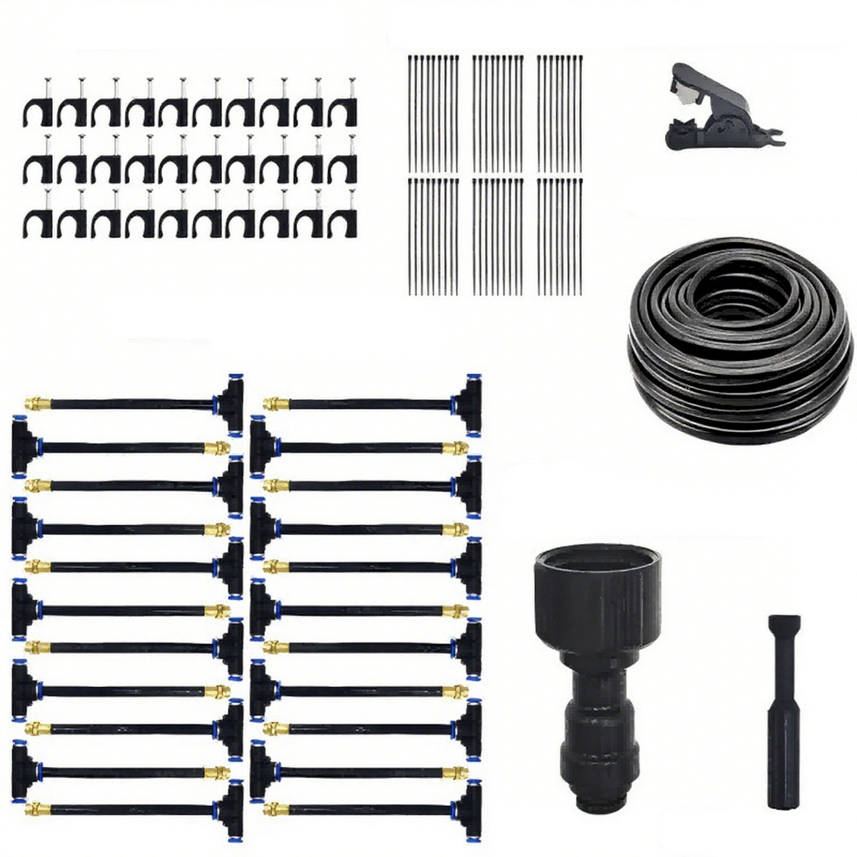 20M Adjustable Watering Irrigation Misting System Kit