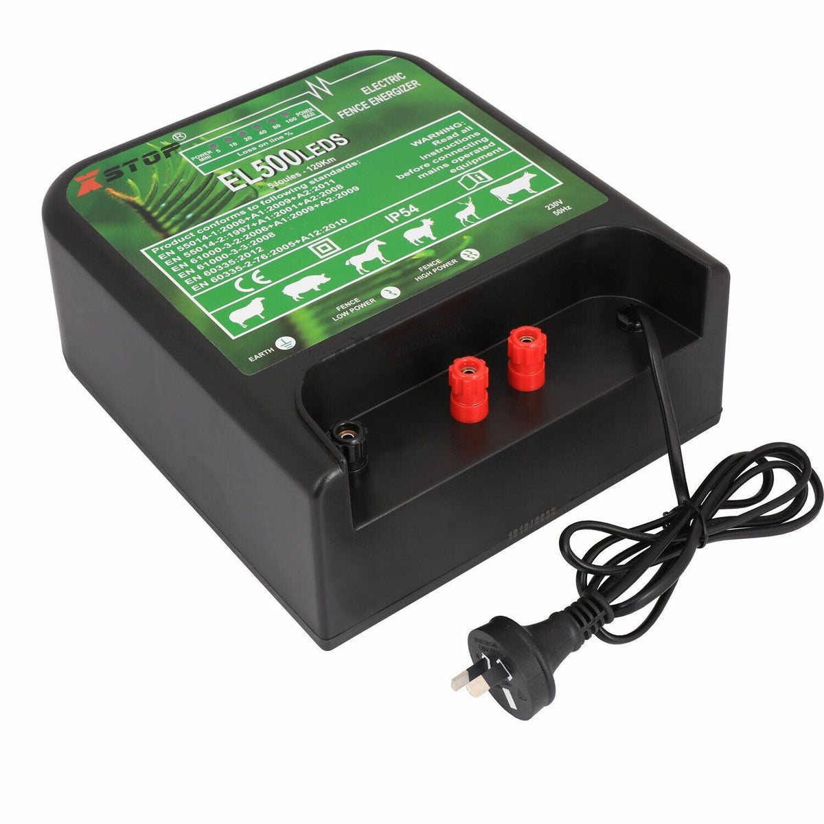 120km Electric Fence Energiser Energizer Charger 5J 240V