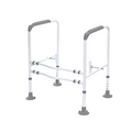 Toilet Safety Frame & Rail – Adjustable Bathroom Support Stand, Non-Slip Handrails