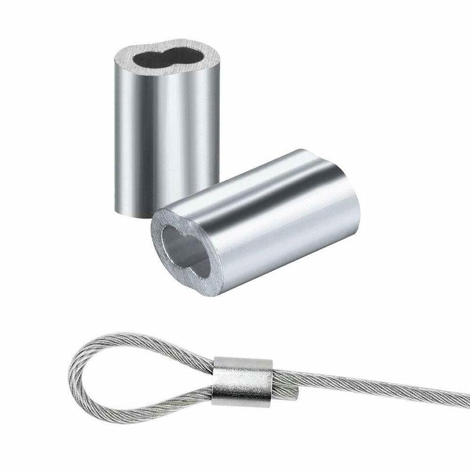 30M Stainless Steel Wire Rope Cable Kit Hooks Hanging Garden Railing Roll