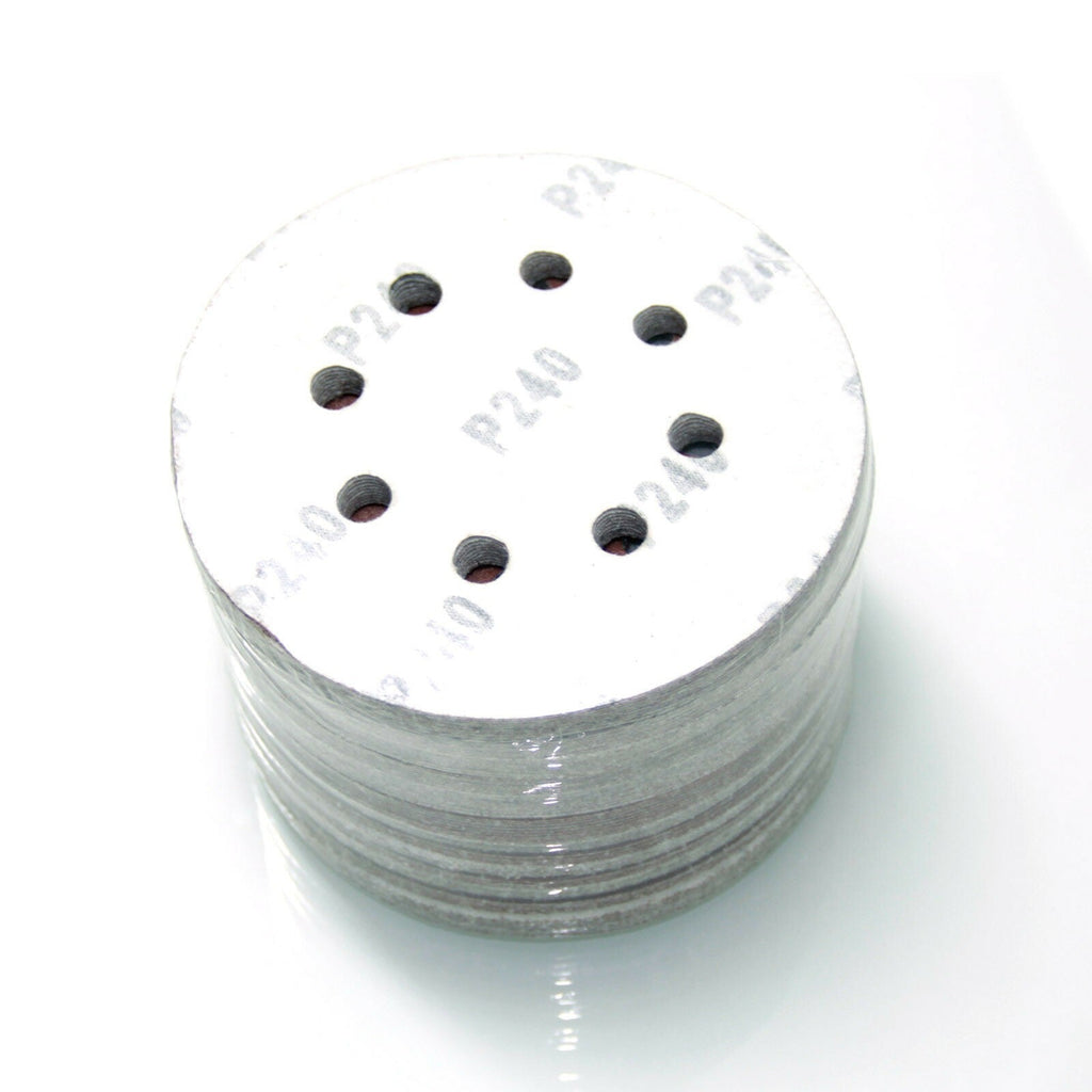 100pcs 125mm 5" Sanding Discs Mixed Grit Orbital Sander Pads