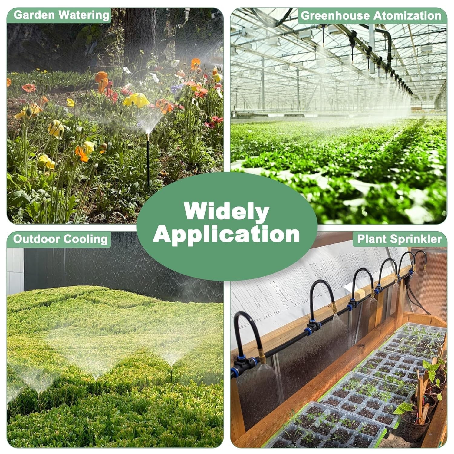 5M Adjustable Watering Irrigation Misting System Kit