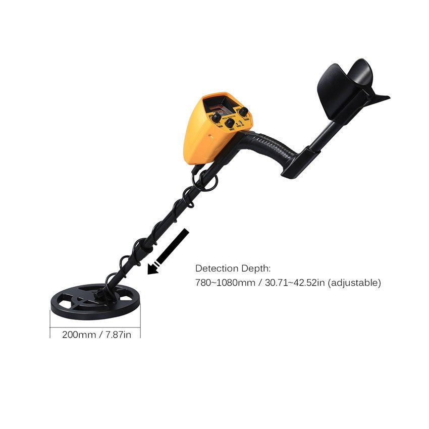 LCD Metal Detector Deep Sensitive Searching Gold Digger Treasure Hunter