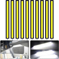 10X 12V White DRL LED Strip Lights Bars Camping Caravan Boat Car COB