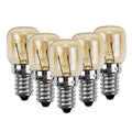 25W 5Pcs Himalayan Salt Lamp Globe Bulb Light Bulbs Heat Resisting E14