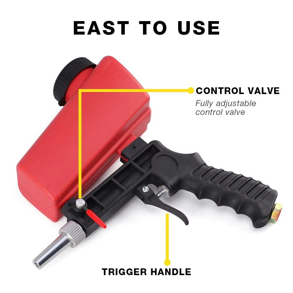 1/4" Pneumatic Sand Blaster Blasting Gun Sandblaster