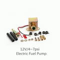 Electric Fuel Pump 12V 4 to 6psi 130 LPH Petrol Universal