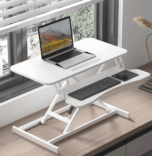 Salelink Laptop PC Monitor Computer Height Adjustable Table Standing Desk