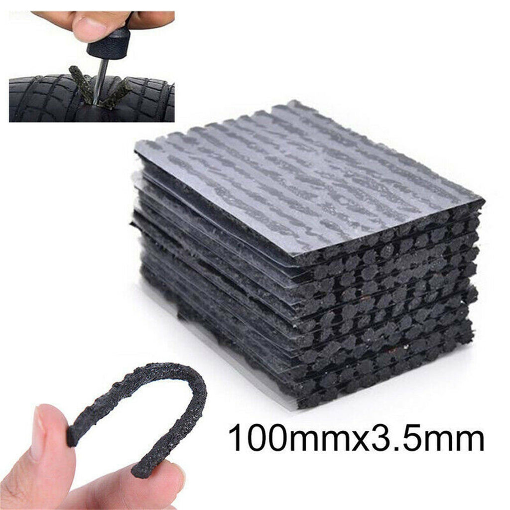 100x Tyre Repair Plugs Car Tire Puncture Recovery Tyre Tubeless Seal Plugs Strip