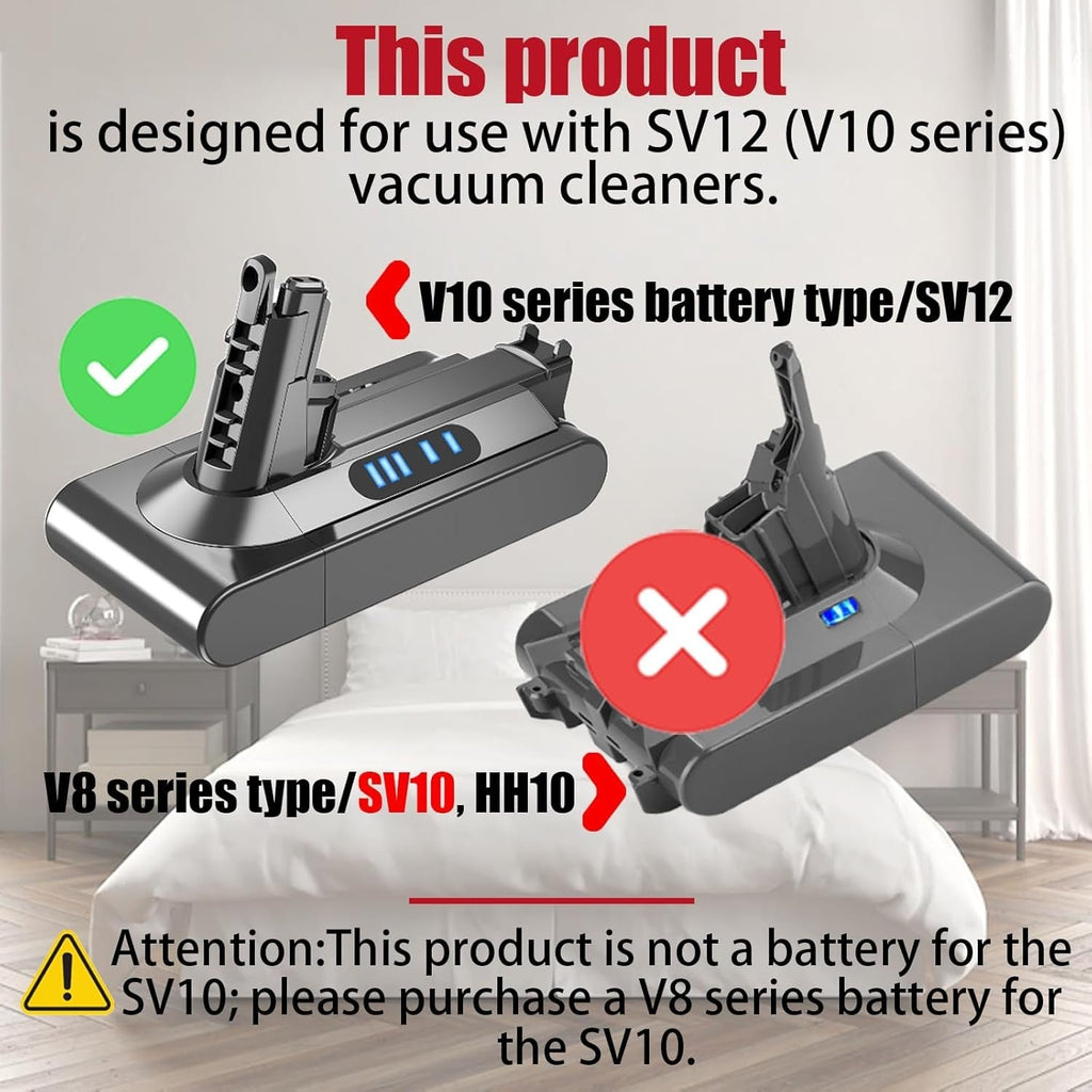 For Milwaukee M18 18V Battery Adapter Converter To Dyson V10 SV12 Battery