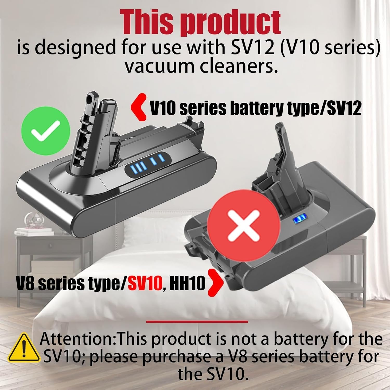 For Milwaukee M18 18V Battery Adapter Converter To Dyson V10 SV12 Battery