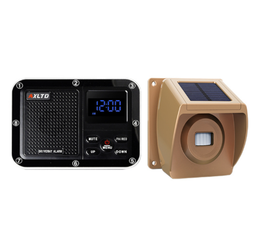 Solar Driveway Alarm Wireless Outdoor Motion Sensor