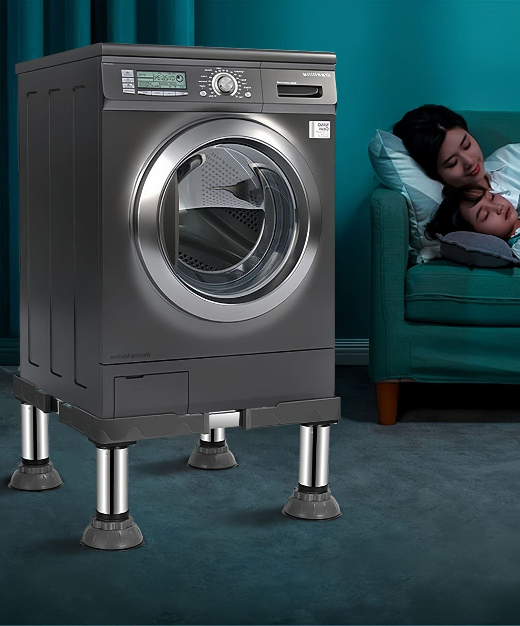 Mini Fridge Stand 16-24.8" Adjustable Heavy Duty Washer Dryer Pedestal