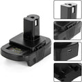 Battery Adapter For DEWALT Milwaukee M18 To RYOBI Battery Adapter Tools 18V