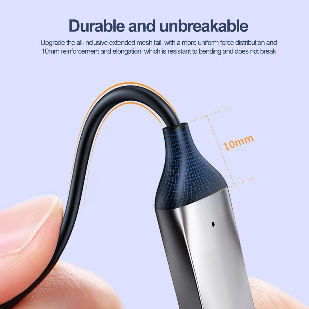 Bluetooth 5.0 Receiver Dongle Car AUX Music 3.5mm Adapter Cable