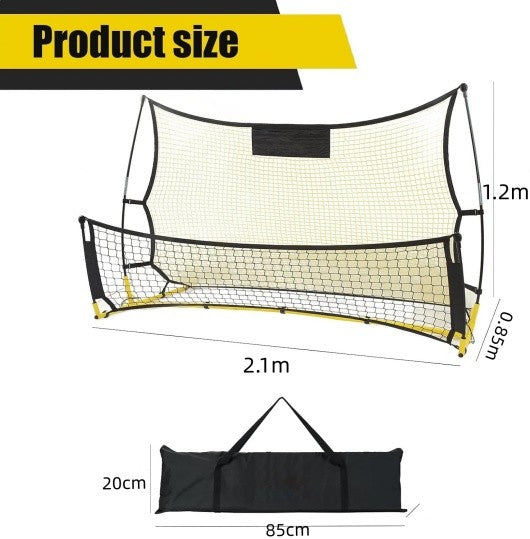 Salelink Soccer Rebounder Net Portable Volley Training Outdoor Football Pass Goal