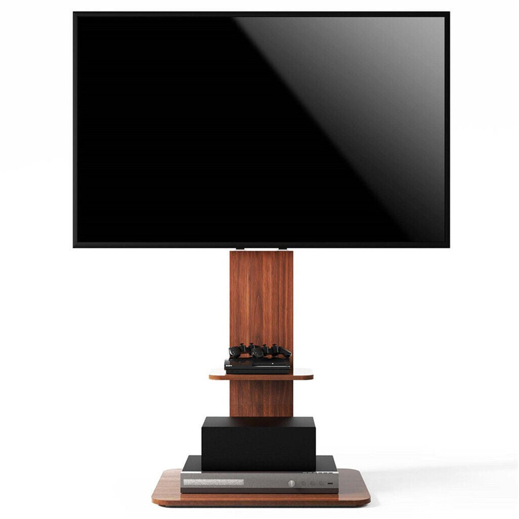 Heavy Duty TV Floor Stand Height Adjustable Up To 65"