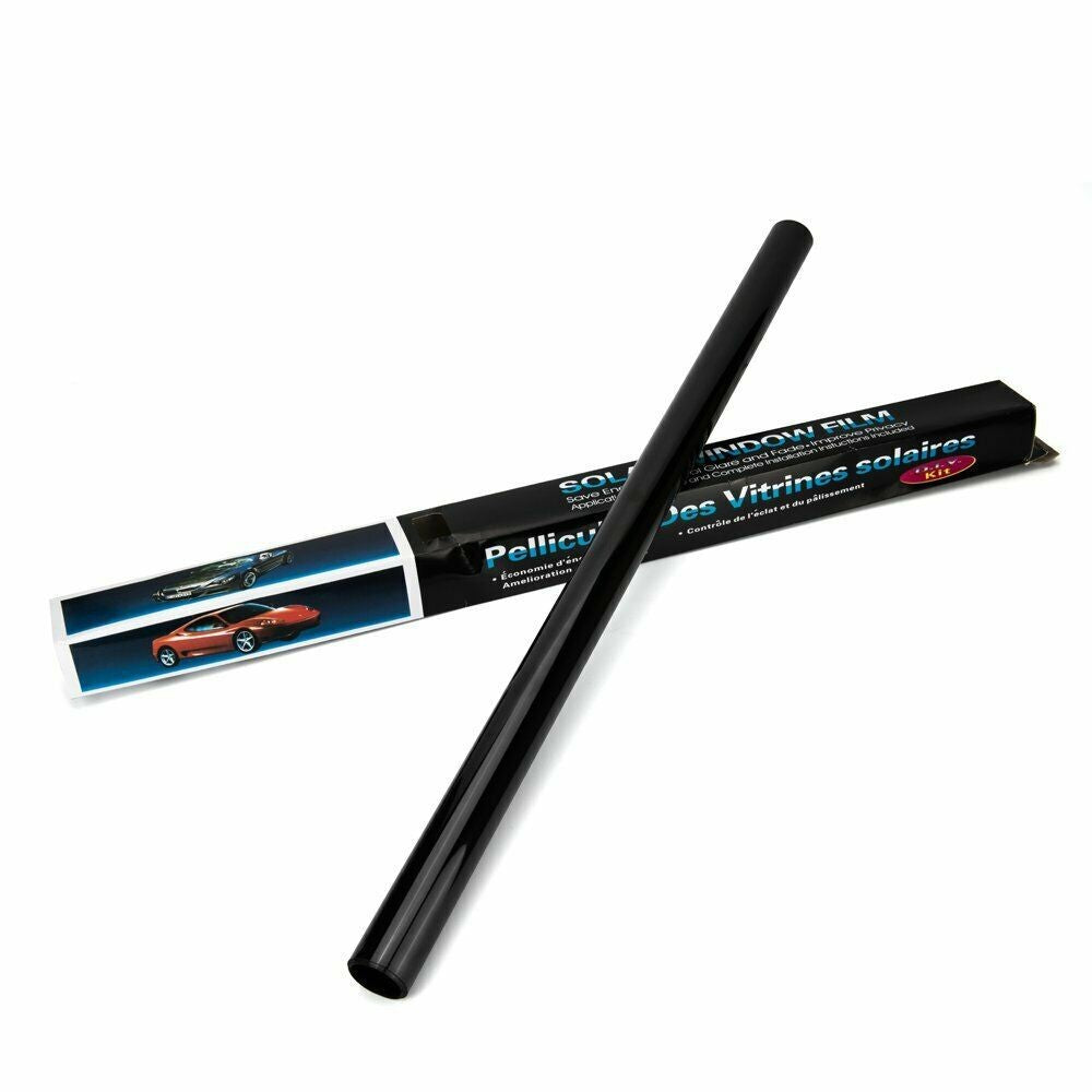 Window Tint Film 5% VLT Car Home Blackout Glass 75cmX7m House UV Block