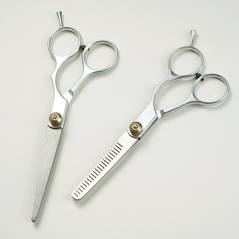 2Pcs 6" Salon Hairdressing Scissors Hair Barber Professional Cutting Thinning