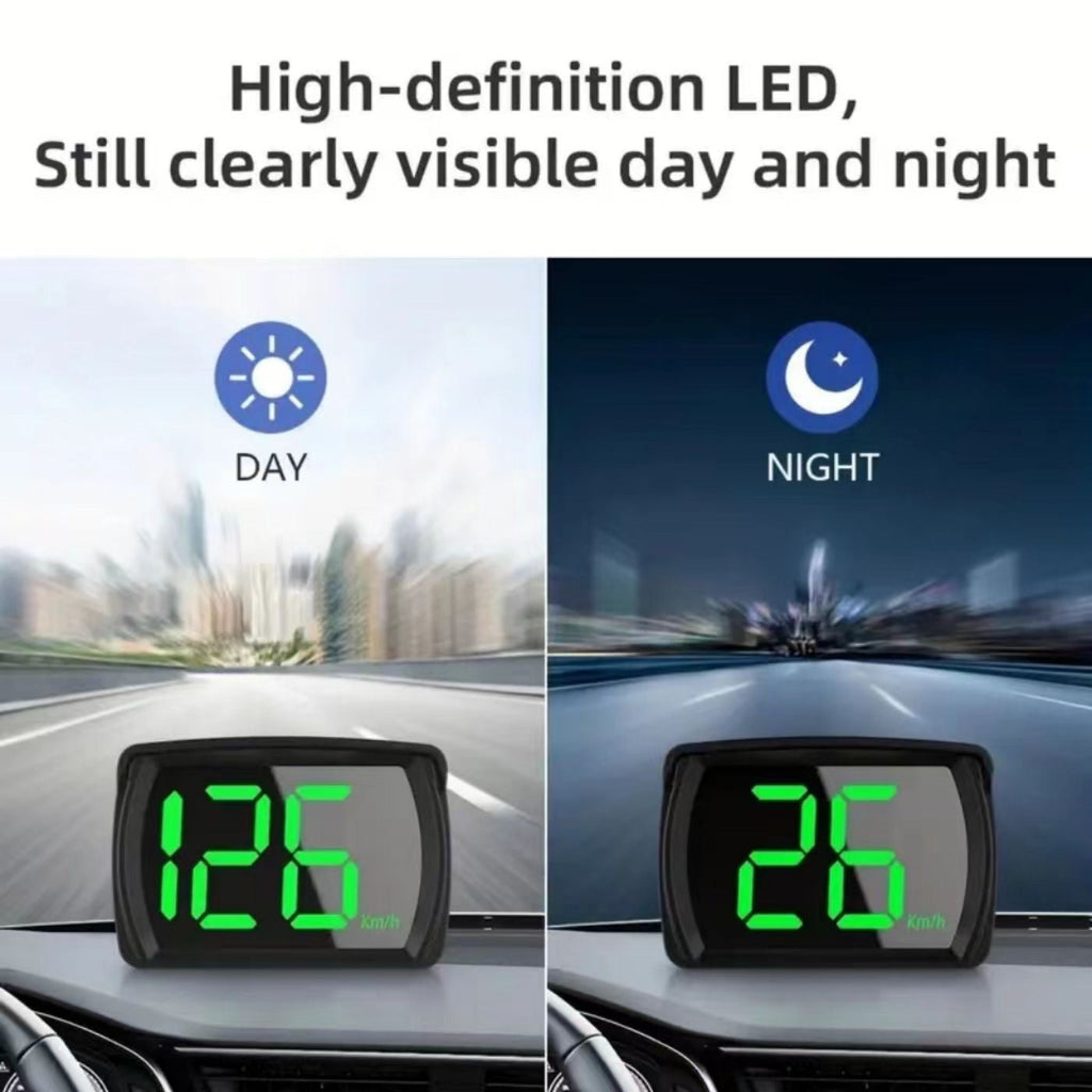 Car Digital GPS Satelite Speedo Speed KMH HUD Head Up Display Universal DM NEW