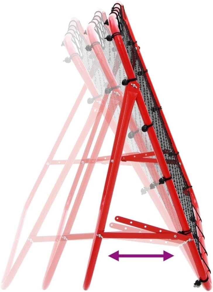 Salelink 100x100cm Adjustable Football Kickback Rebounder