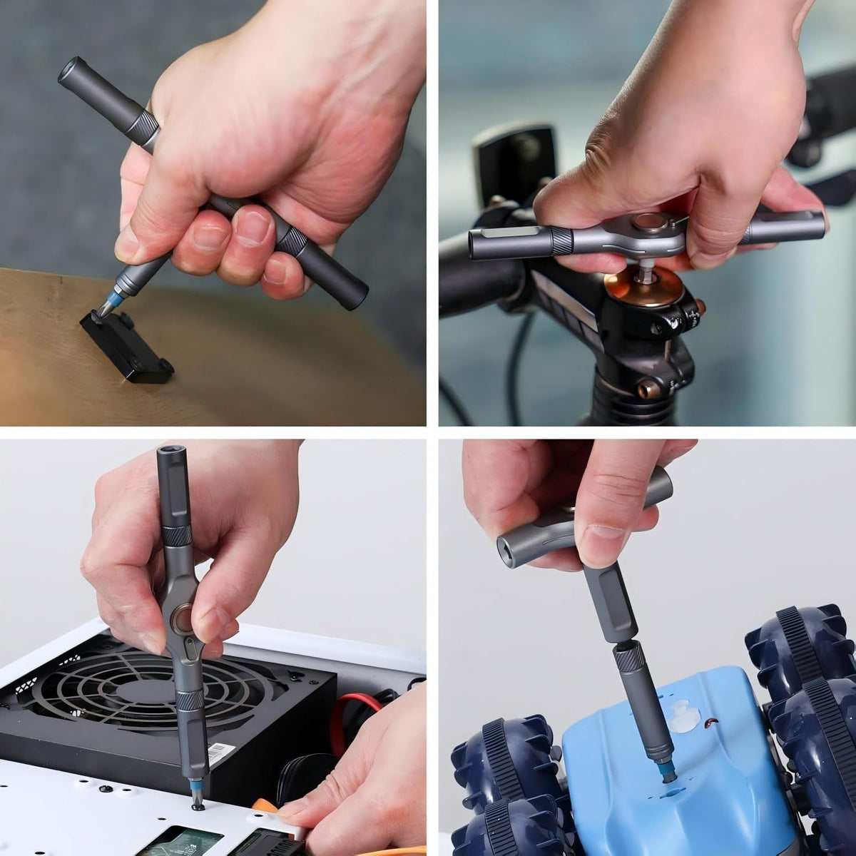 24 in 1 Magnetic Screwdriver Set DIY Ratchet Mini Removable Self-Assembly