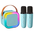 Karaoke Machine with 2 Microphones Bluetooth Speaker