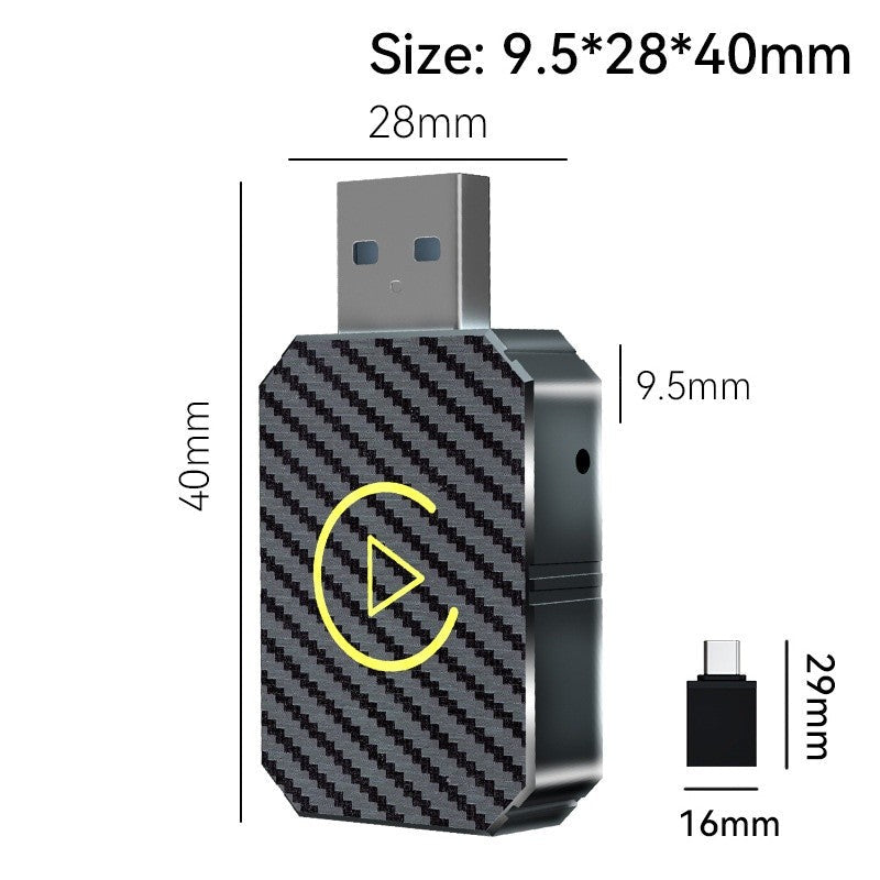 USB Wireless CarPlay Adapter For iPhone Apple Wireless Carplay Dongle Plug Play
