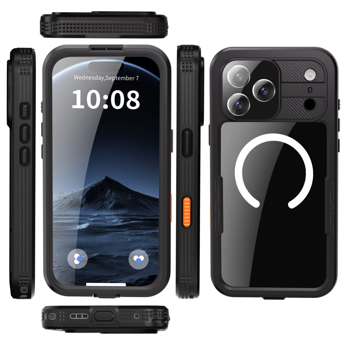 Waterproof Case Magsafe Shockproof Cover For iPhone 17 Pro Max