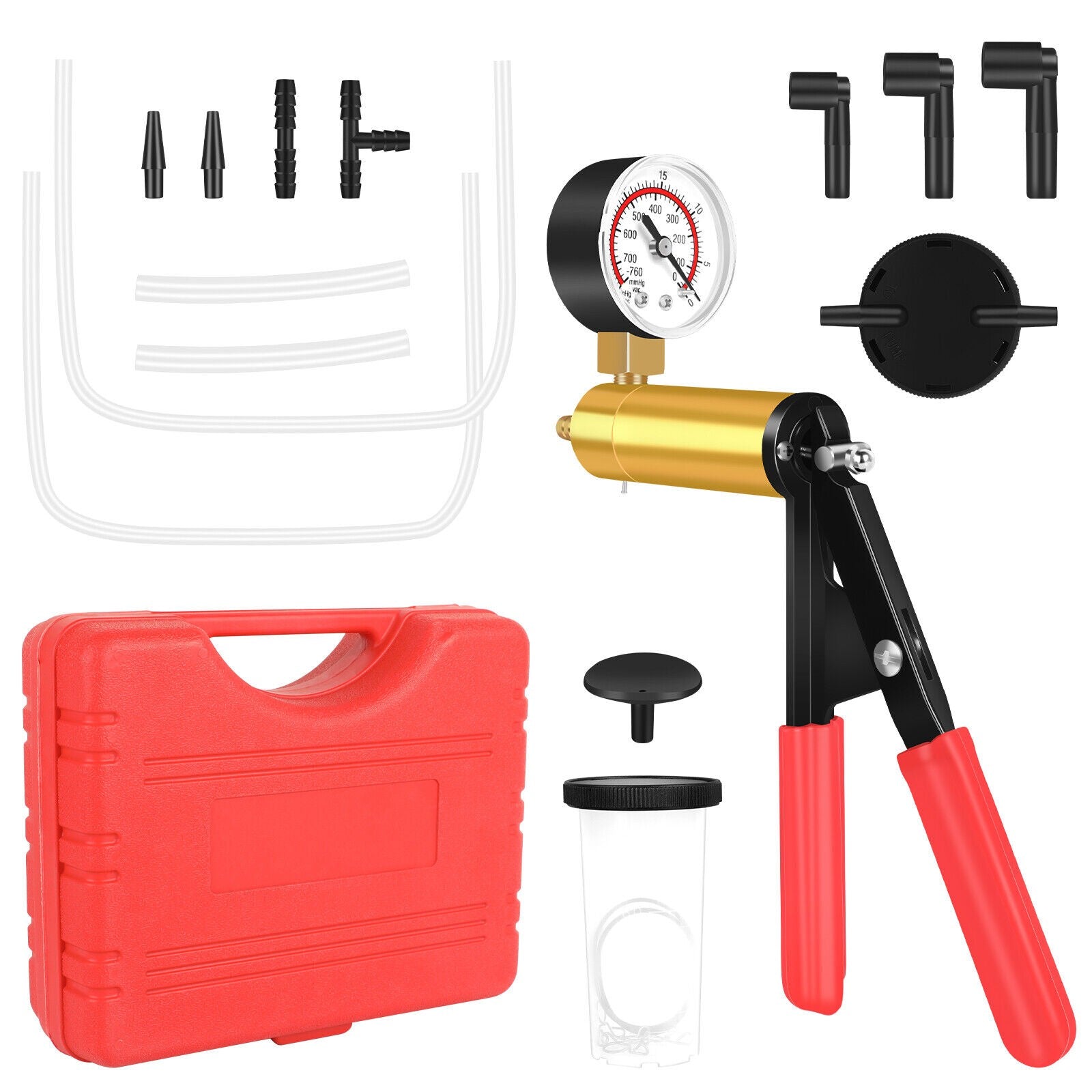 Brake Vacuum Motorbike Pump Hand Bleeding Bleeder Tester