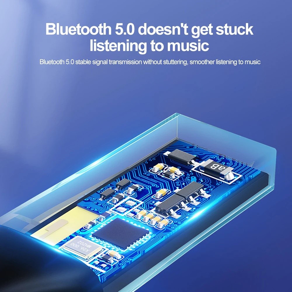 Bluetooth 5.0 Receiver Dongle Car AUX Music 3.5mm Adapter Cable