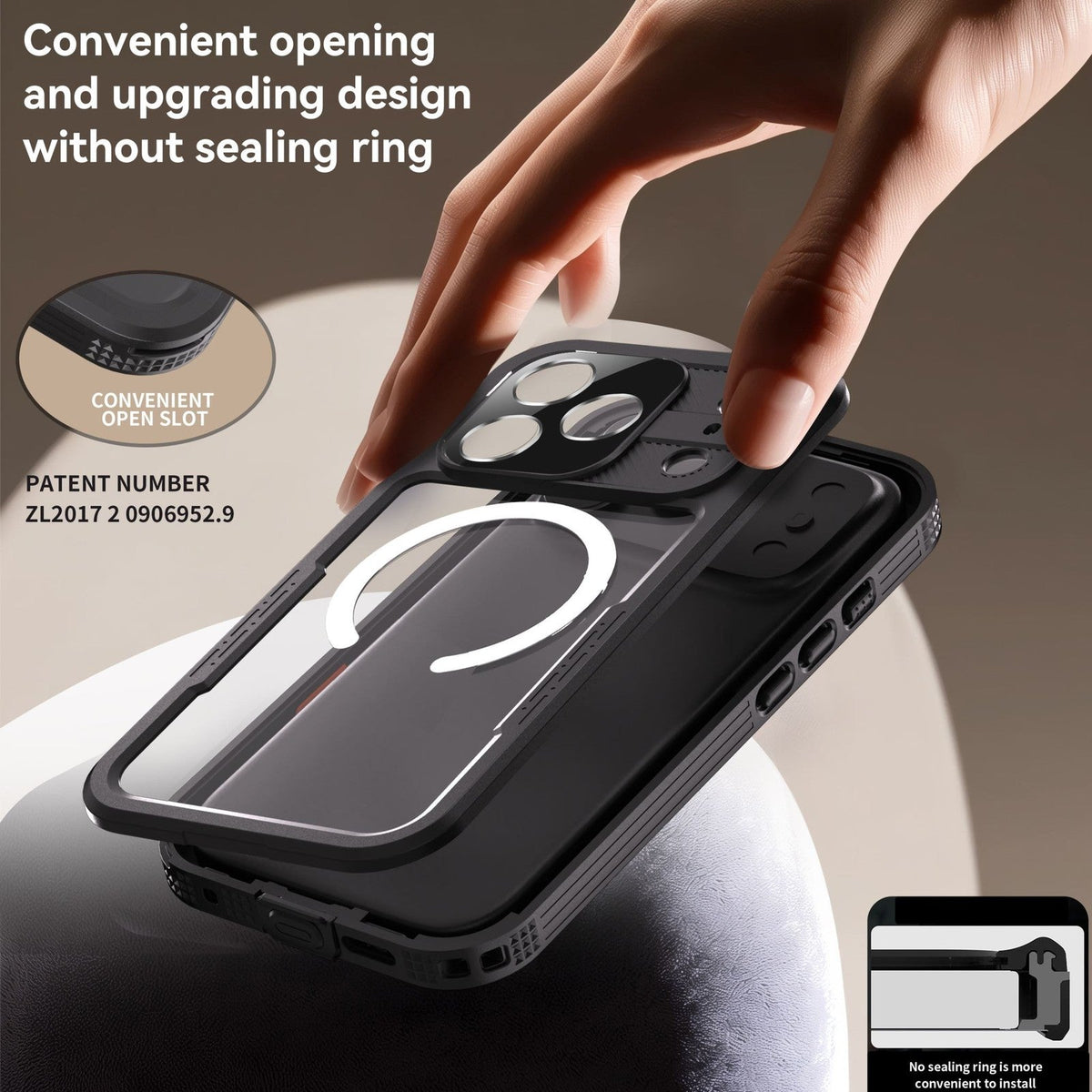 Waterproof Case Magsafe Shockproof Cover For iPhone 17 Pro