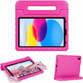 For iPad 10.9" Case (10th Gen 2022), iPad 11 (A16 2025) EVA Kids School Pink