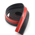 Universal 2.5M Rubber Car Front Bumper Lip Skirt Protector Body Spoiler Splitter