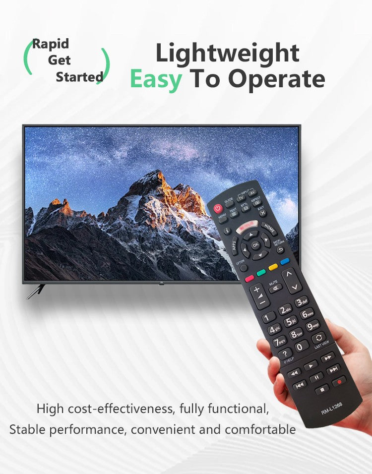 Salelink Generic Smart LED LCD TV Remote with NETFLIX Button for Panasonic